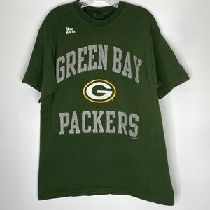 Vintage Pro Player Green Bay Packers Green Short Sleeve Tshirt Large 1996